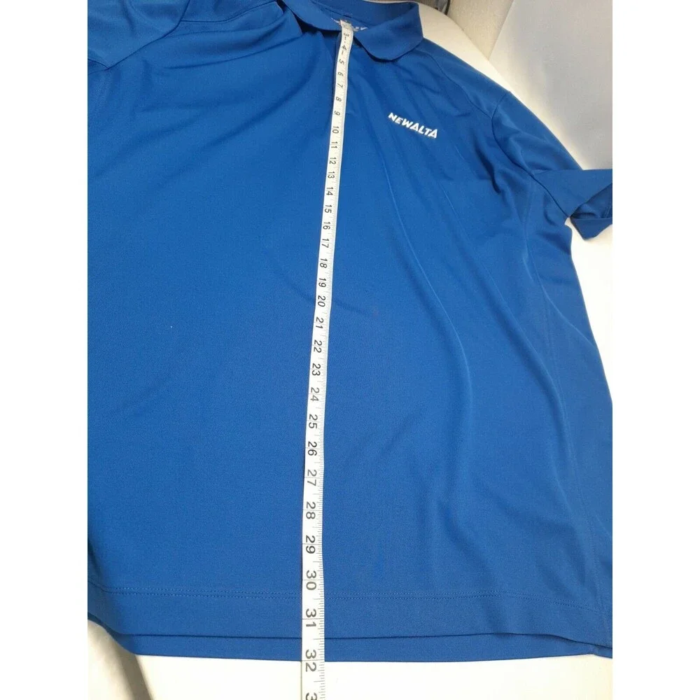 NIKE GOLF Tour Performance Blue DRI-FIT Golf Polo Shirt Newalta XXL